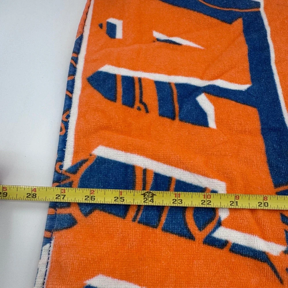 McArthur Vintage Florida Gators Beach Towel Orange Blue Graphic Collectible